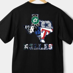 Dallas Cowboys Dallas Mavericks Dallas Stars Texas Rangers T-Shirt